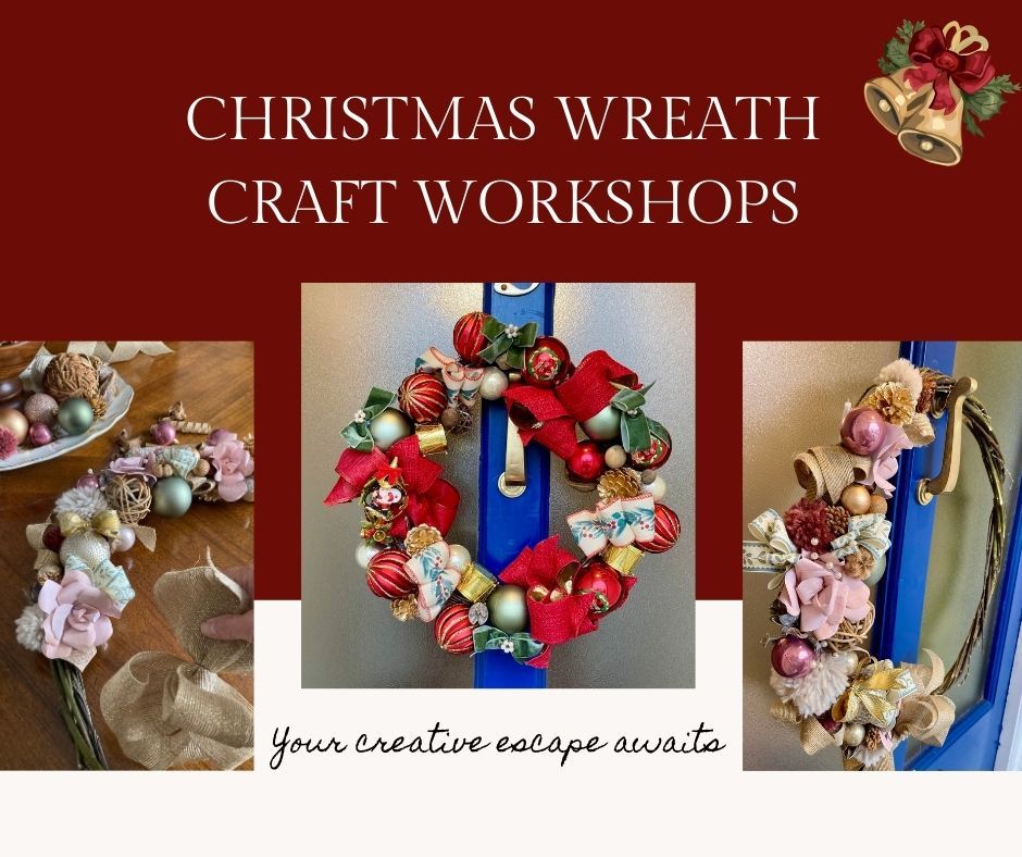 Christmas wreath making workshop 