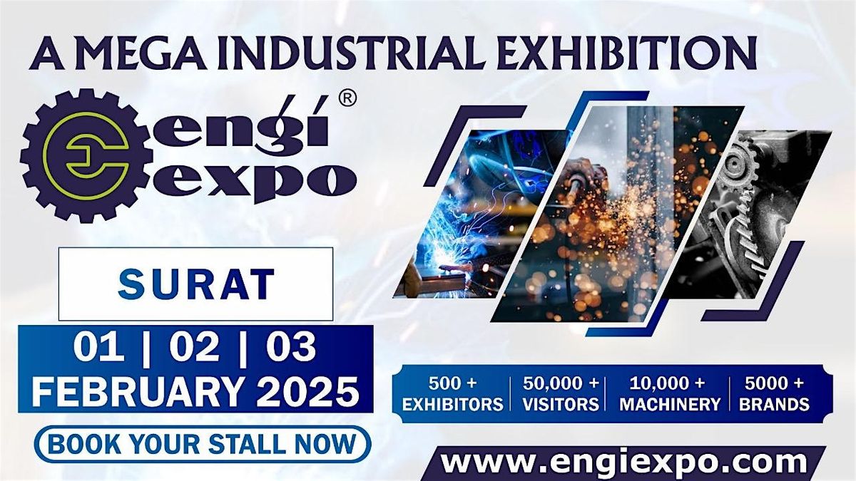 15th Engiexpo Industrial Exhibition In Surat