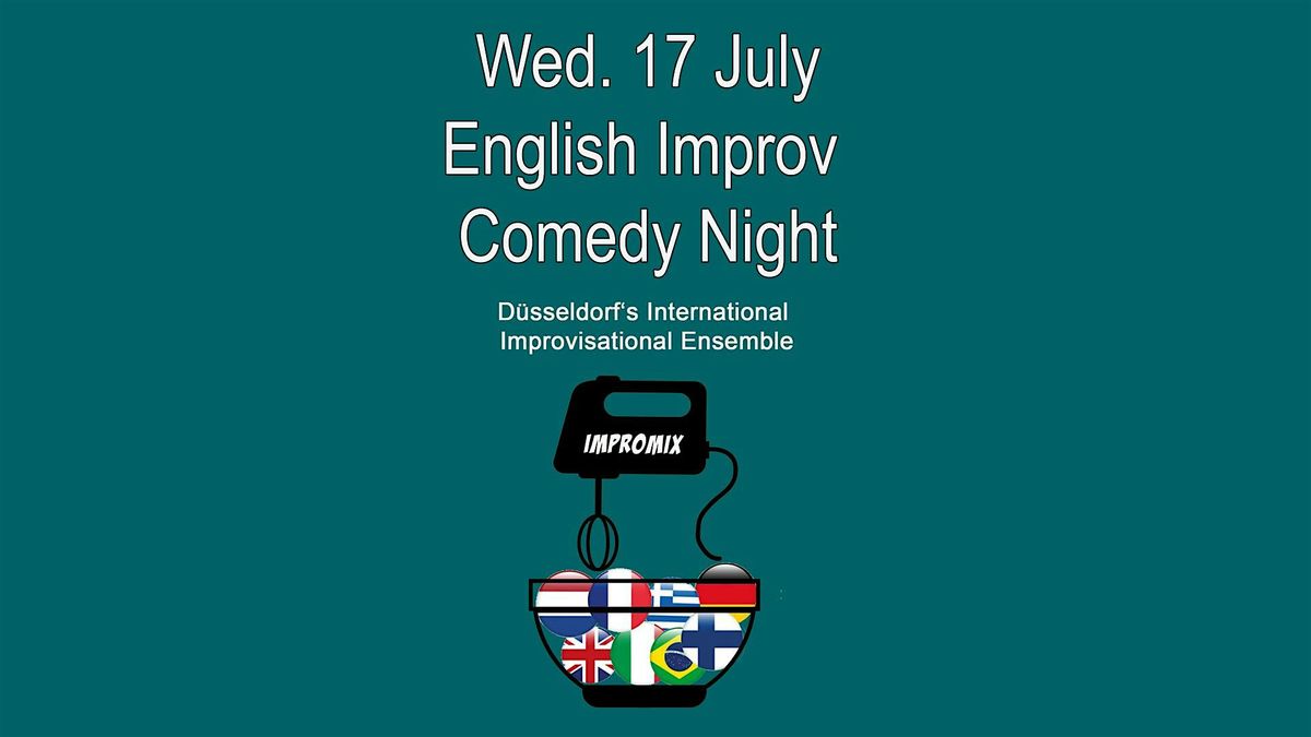 English improv comedy  Show at the hirschchen bar