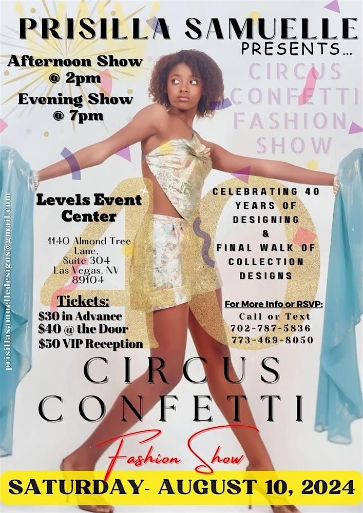 Copy of CIRCUS CONFETTI Fashion Show