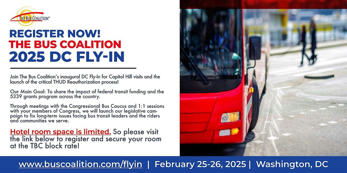 The Bus Coalition 2025 DC Fly In