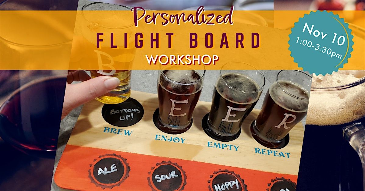 Personalized Flight Board Workshop