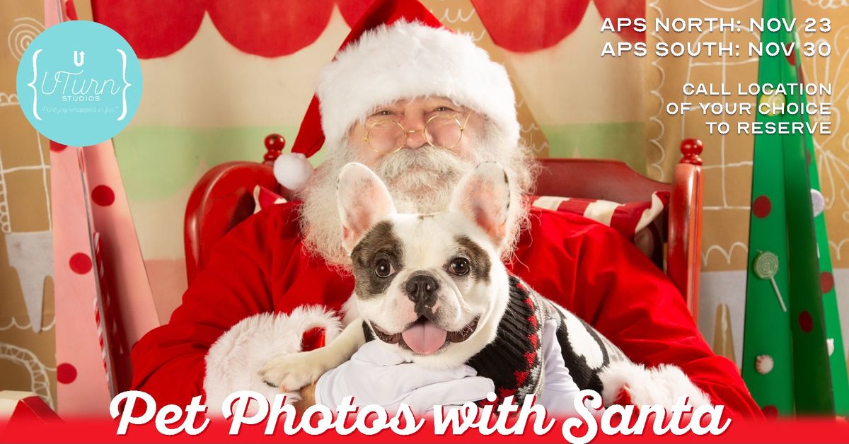 Pet Photos with Santa at APS South