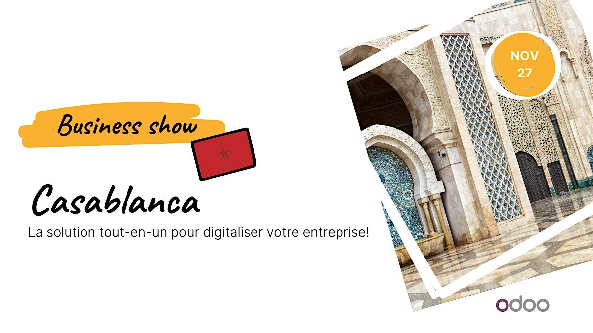 Odoo Business Show Casablanca