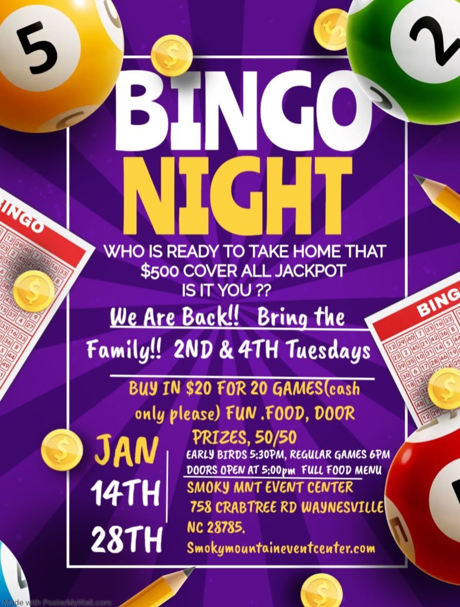 January Bingo Night