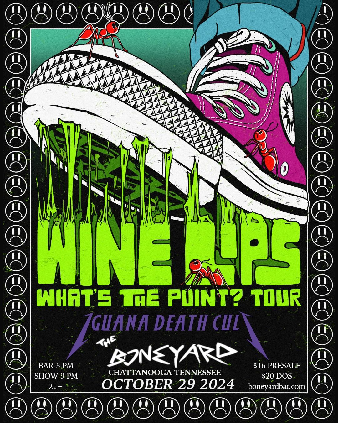 WINE LIPS ~LIVE AT THE BONEYARD~ 10.29.24