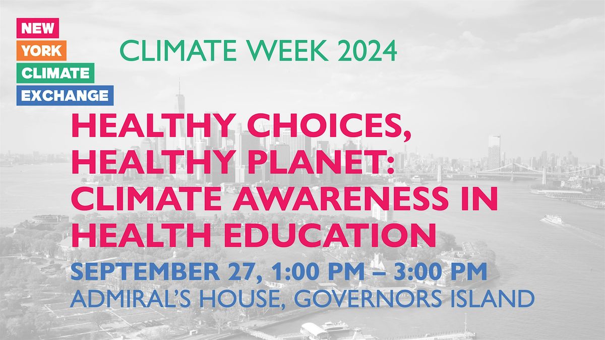 Healthy Choices, Healthy Planet: Climate Awareness in Health Education