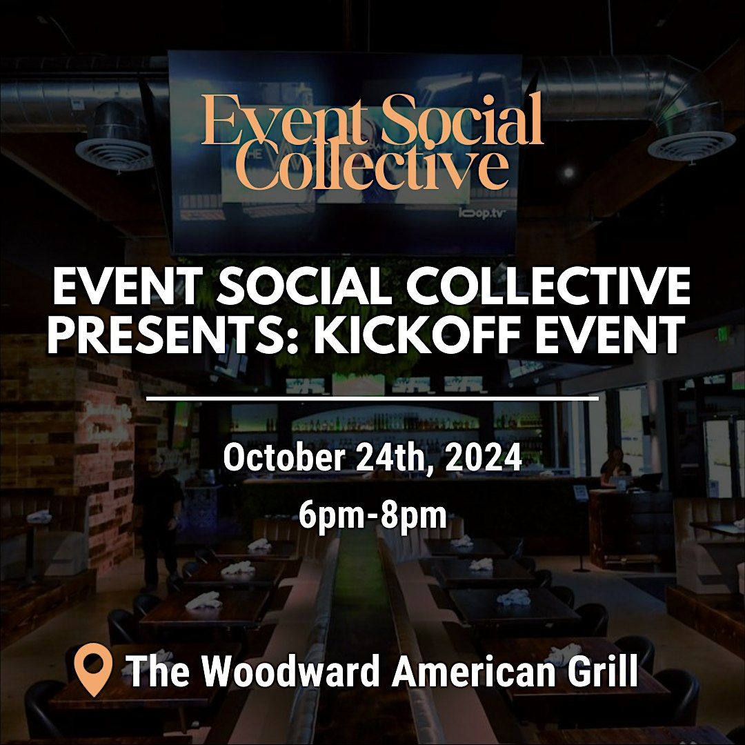 Event Social Collective Presents:   Kickoff Event for Central Valley Event Pros!