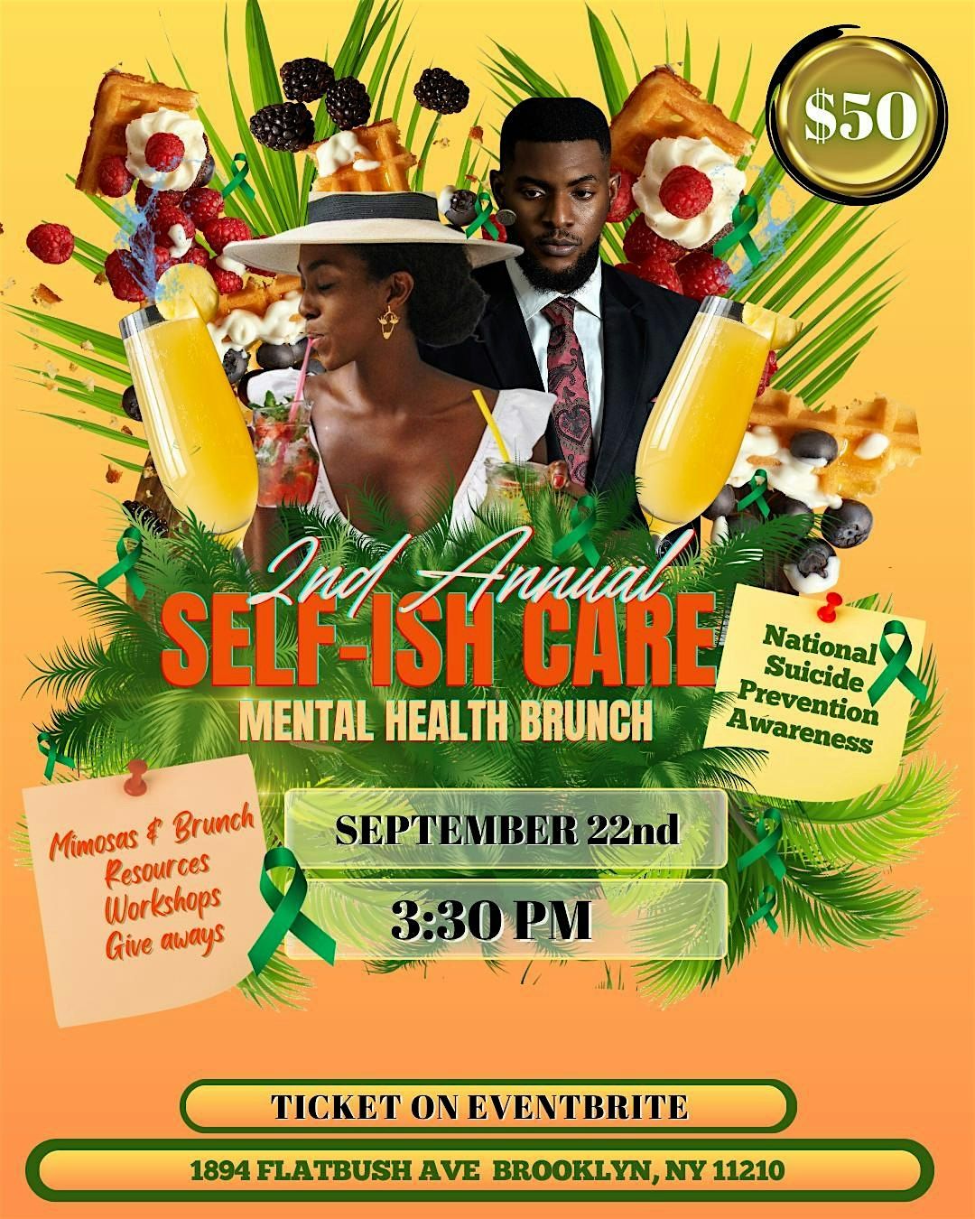 2nd Annual Self-Ish Care Mental Health Brunch