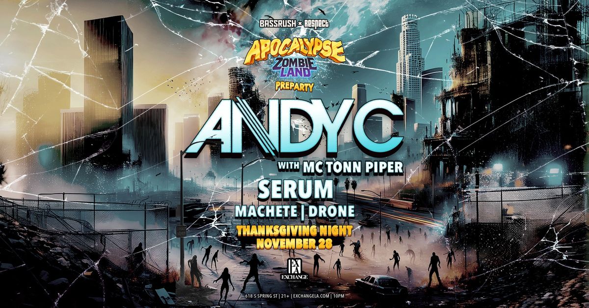 Bassrush Presents: Andy C at Exchange LA