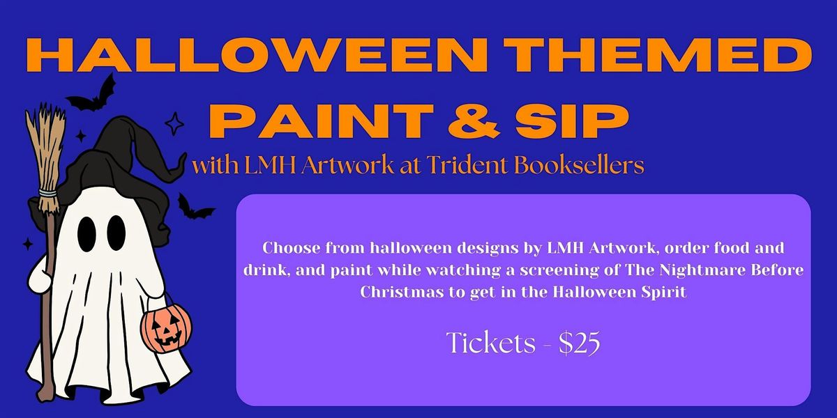 Halloween Themed Paint & Sip