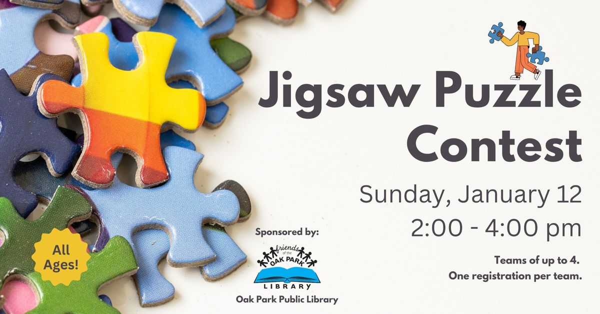 Jigsaw Puzzle Contest: All Ages!