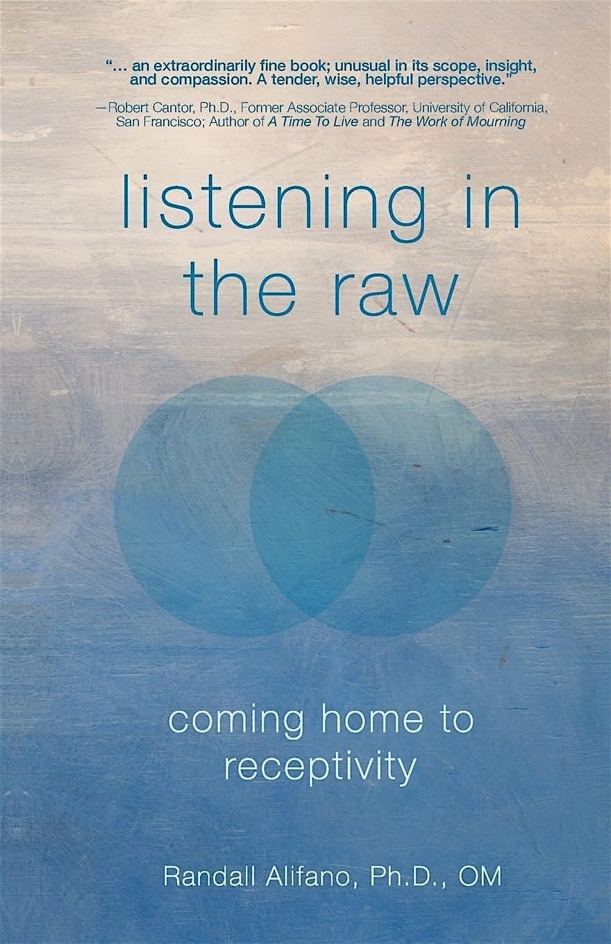 Dr. Randall Alifano \u201cListening in the Raw: Coming Home to Receptivity\u201d