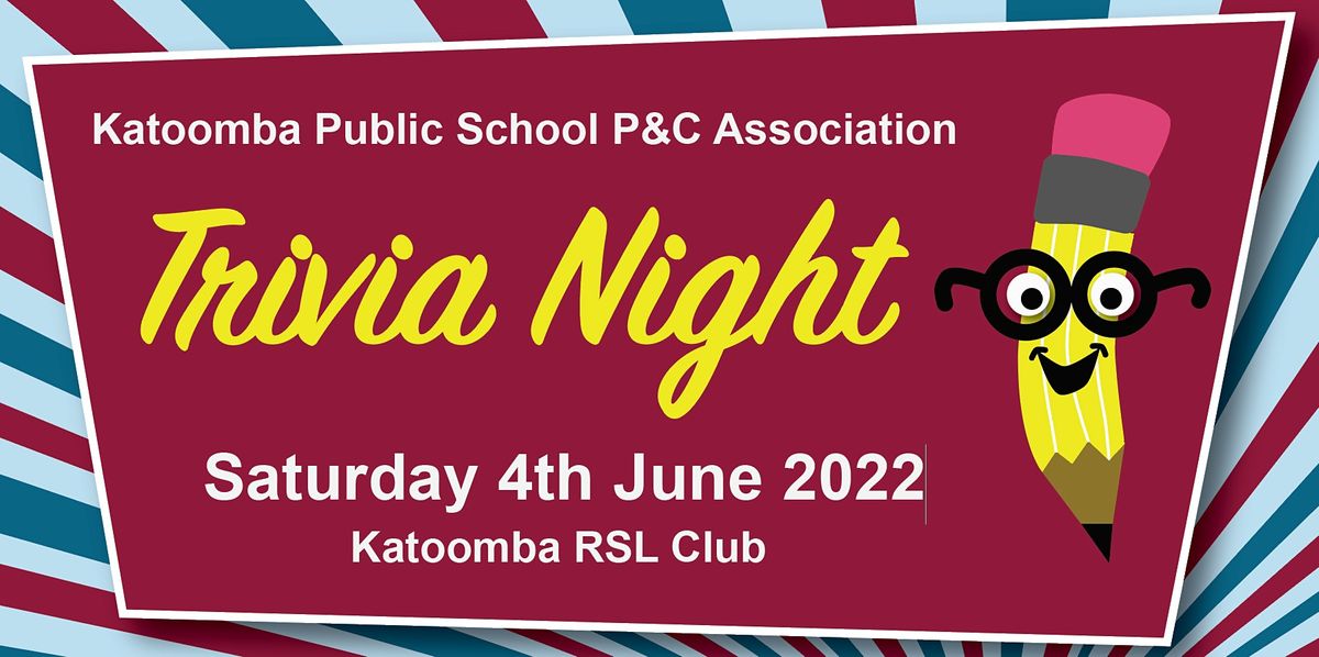 Katoomba Public School P&C Trivia Night Fundraiser