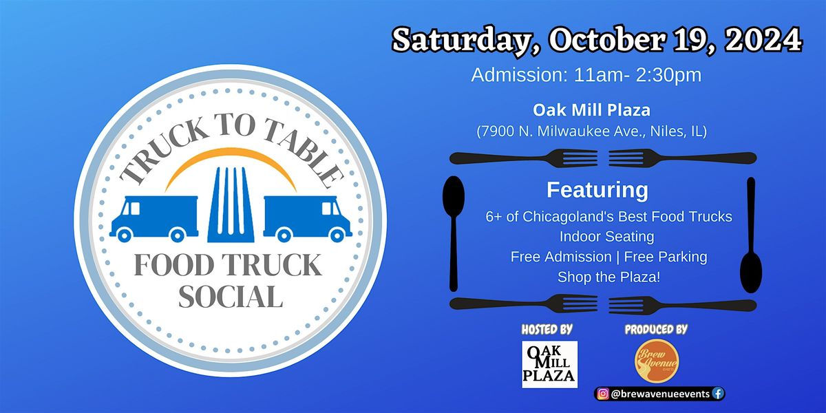 Truck to Table Food Truck Social