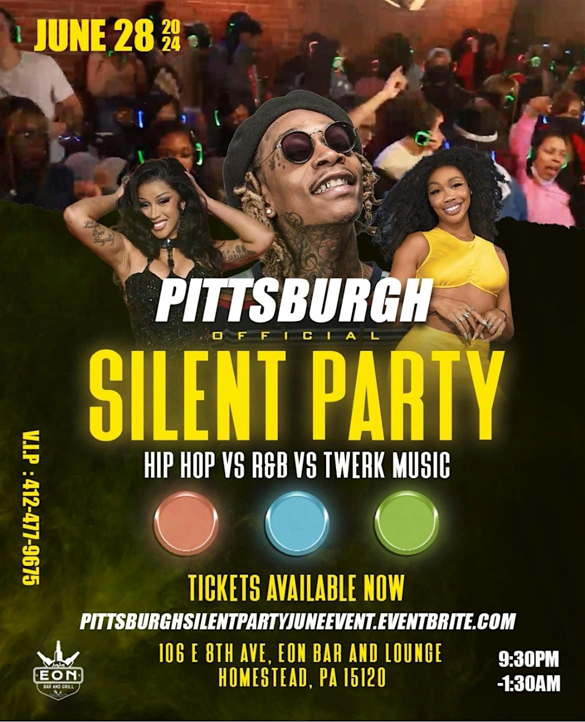 PITTSBURGH OFFICIAL SILENT PARTY