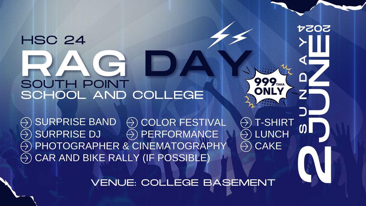 South Point School and College (SPSC) Rag Day - Hsc 24