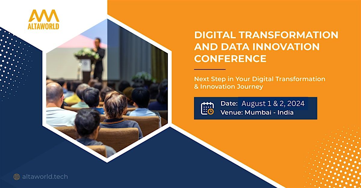 DIGITAL TRANSFORMATION AND DATA INNOVATION CONFERENCE