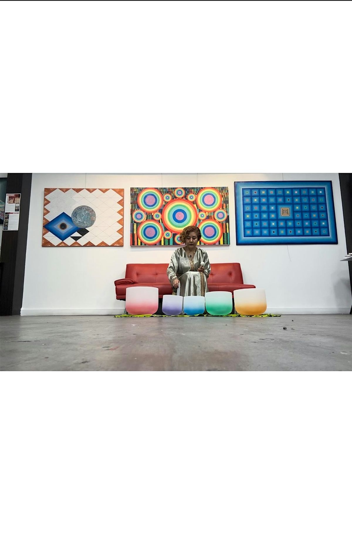 Sound Bath, Art Healing, and Meditation at AzziArt Gallery LA.