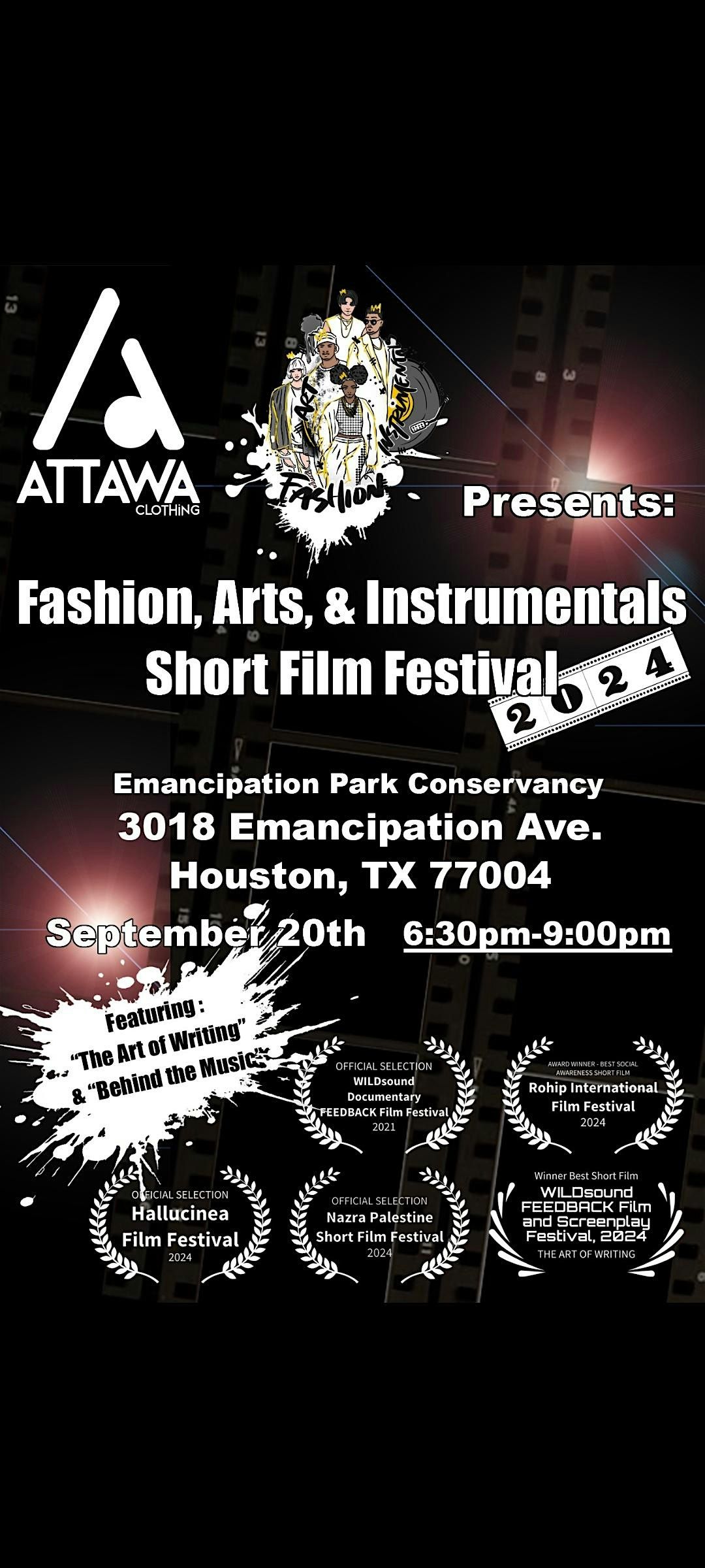 Fashion, Arts, & Instrumentals Short Film Festival 2024