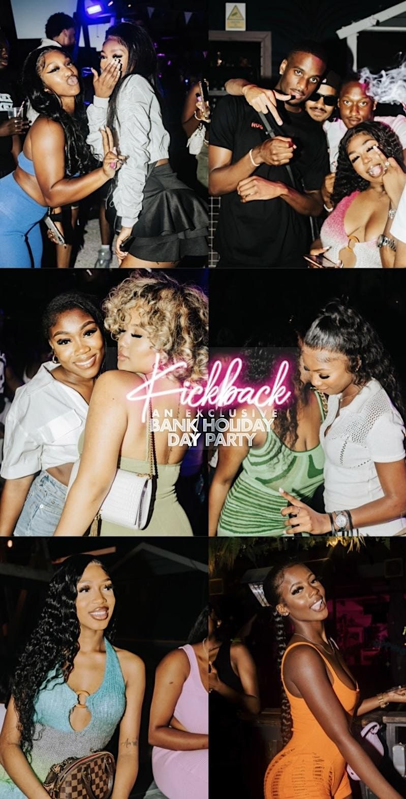 Kickback - An Exclusive Bank Holiday Day Party