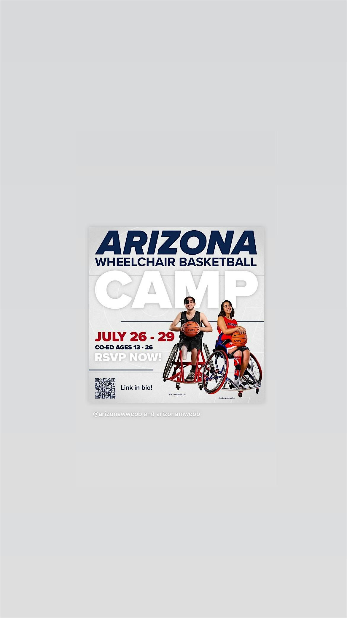 University of Arizona Wheelchair Basketball Camp