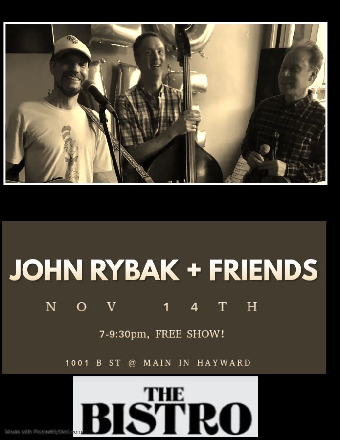 John Rybak + Friends @ The Bistro