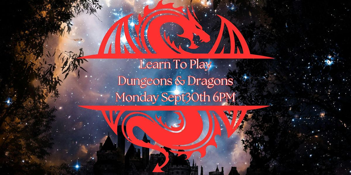 Learn To Play Dungeons & Dragons