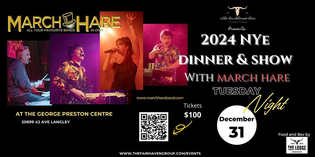 2024 NYE with March Hare: @ Bunkhouse Bar