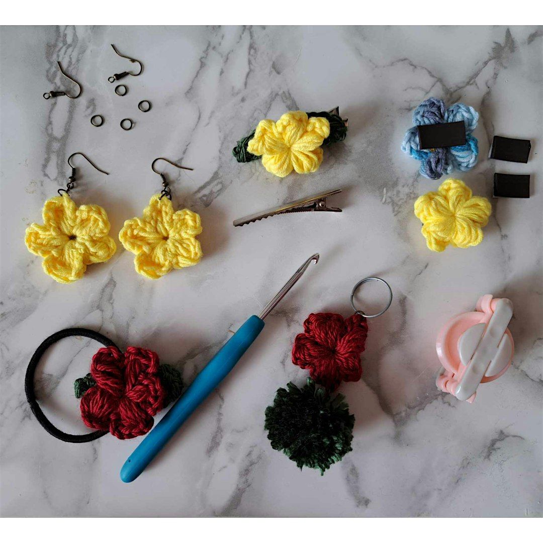 Flowering in Crochet