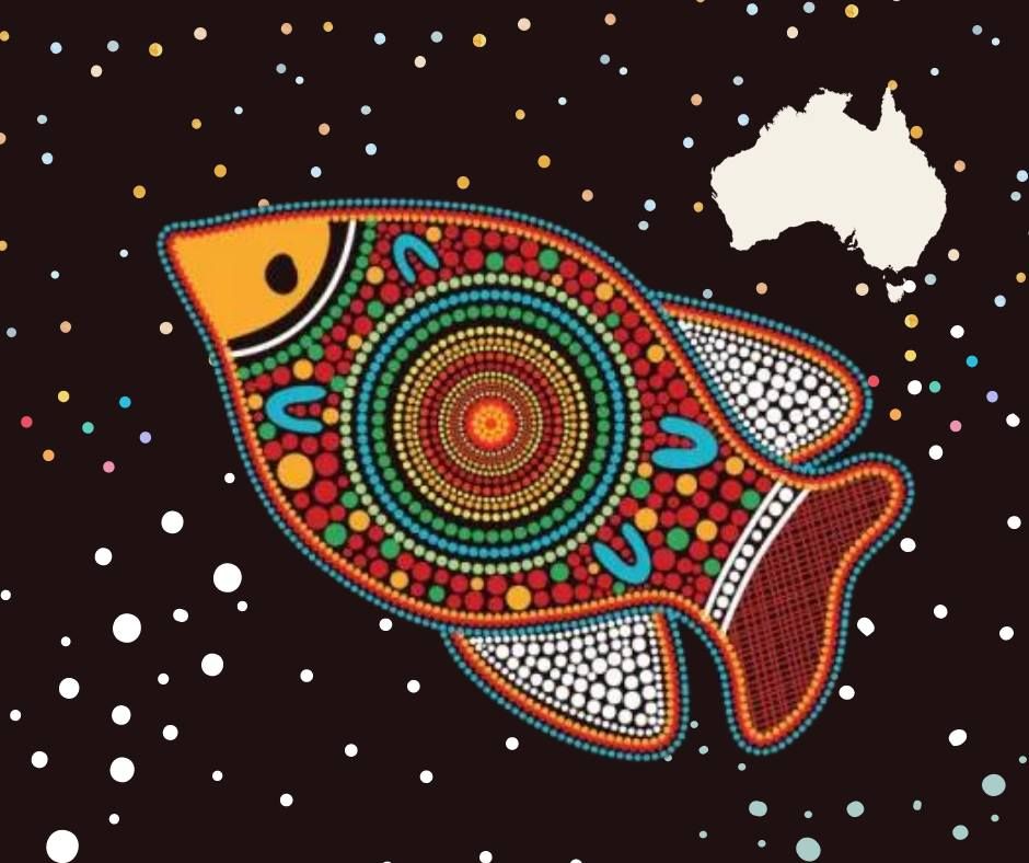 Aboriginal Inspired Dot Painting