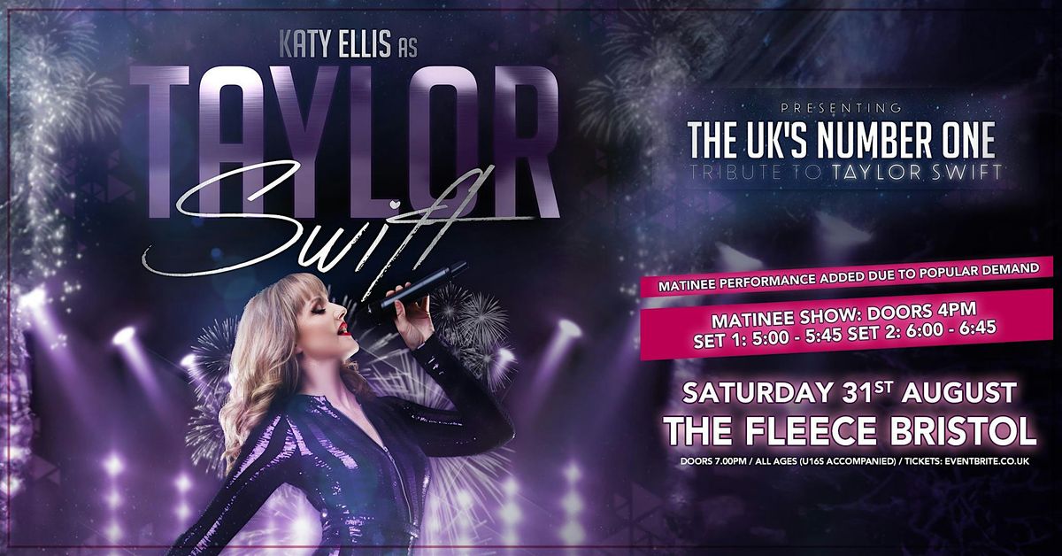 Taylor Mania - Taylor Swift Tribute by Katy Ellis (Matin\u00e9e Show)