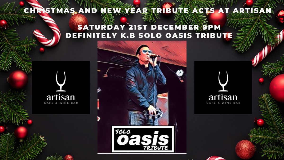 Festive Live Music tribute to Oasis with Definitely K.B