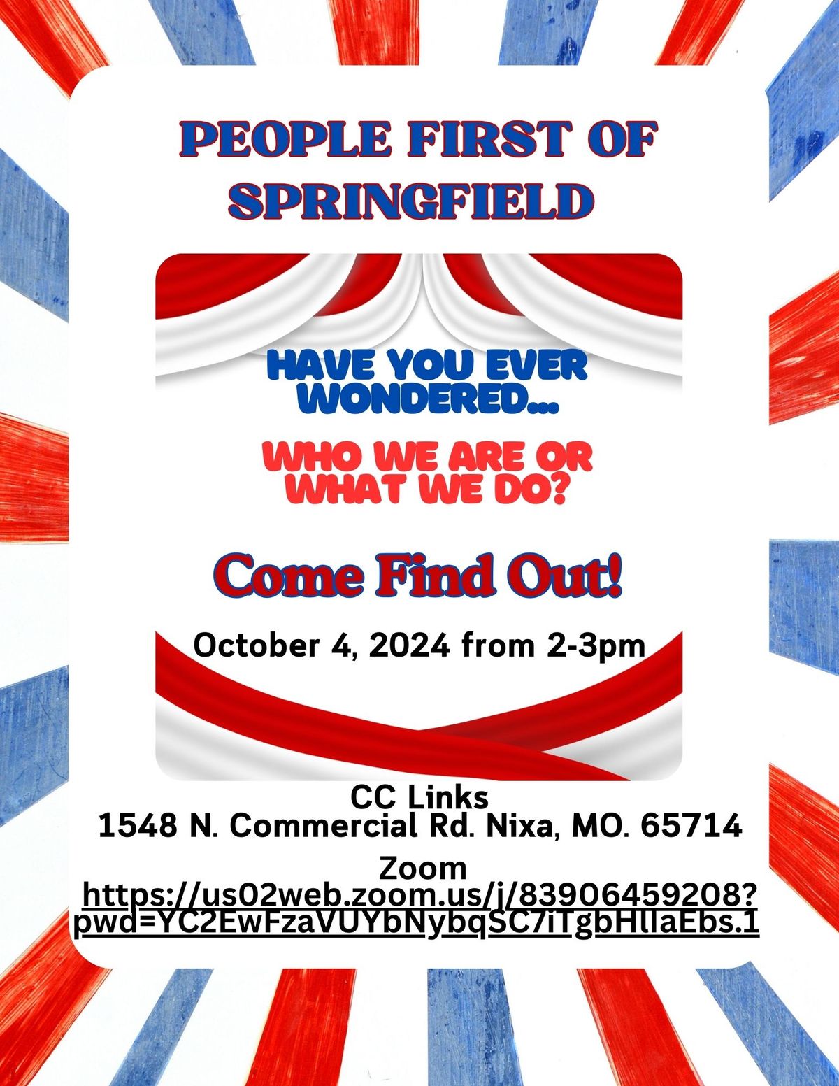 Introduction to People First of Springfield 