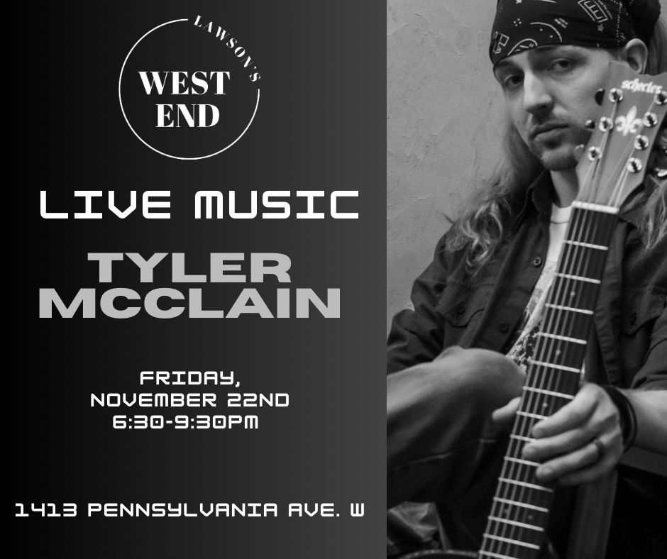 Live Music featuring Tyler McClain