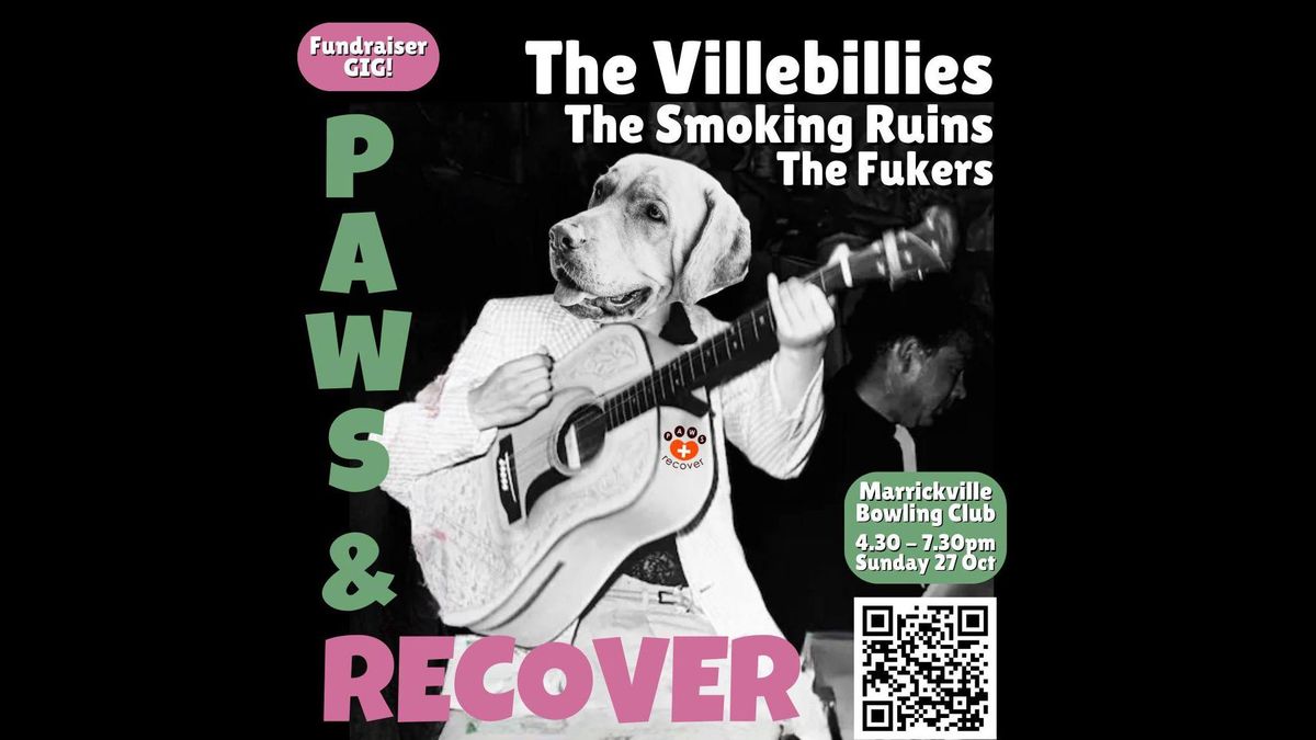 Paws & Recover Fundraiser @ Marrickville Bowlo