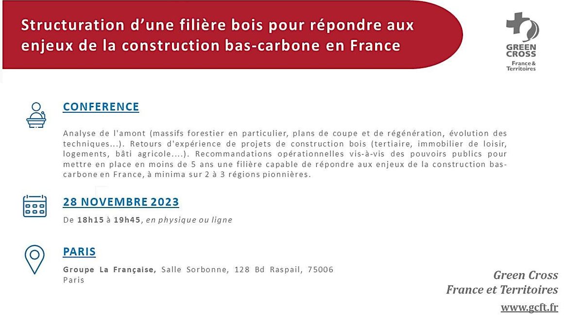 Structuration d\u2019une fili\u00e8re bois d'\u0153uvre bas-carbone en France