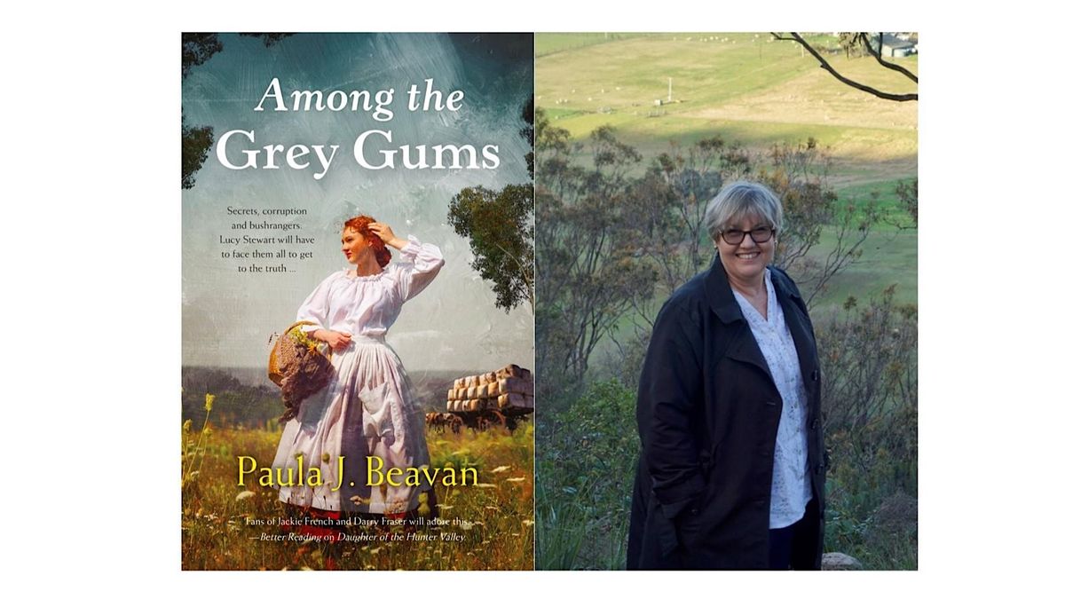 Author Event - Among the Grey Gums by Paula Beavan - Wingham