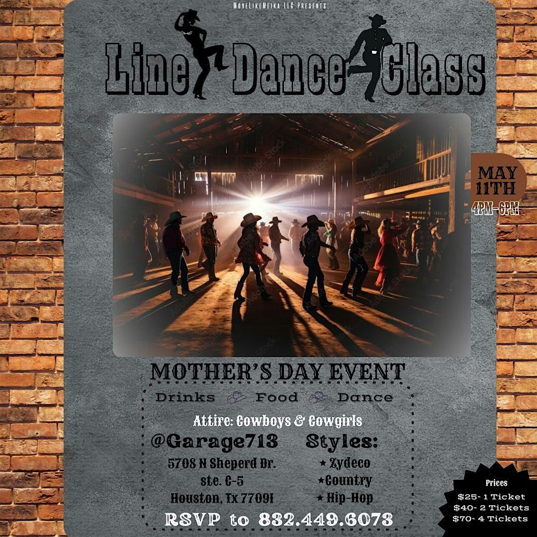 Mother\u2019s Day Event: Line Dance Class