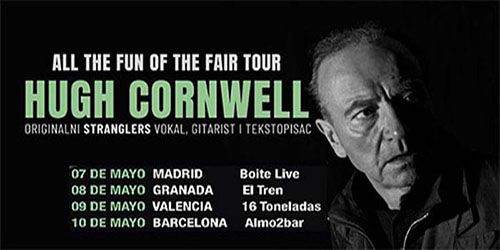 HUGH CORNWELL (Original STRANGLERS Singer) en Madrid