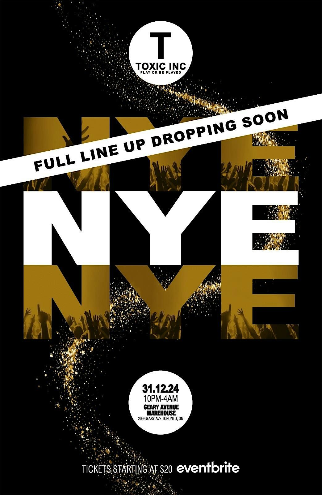 TOXIC INC AUDIO PRESENTS: NEW YEARS EVE!!