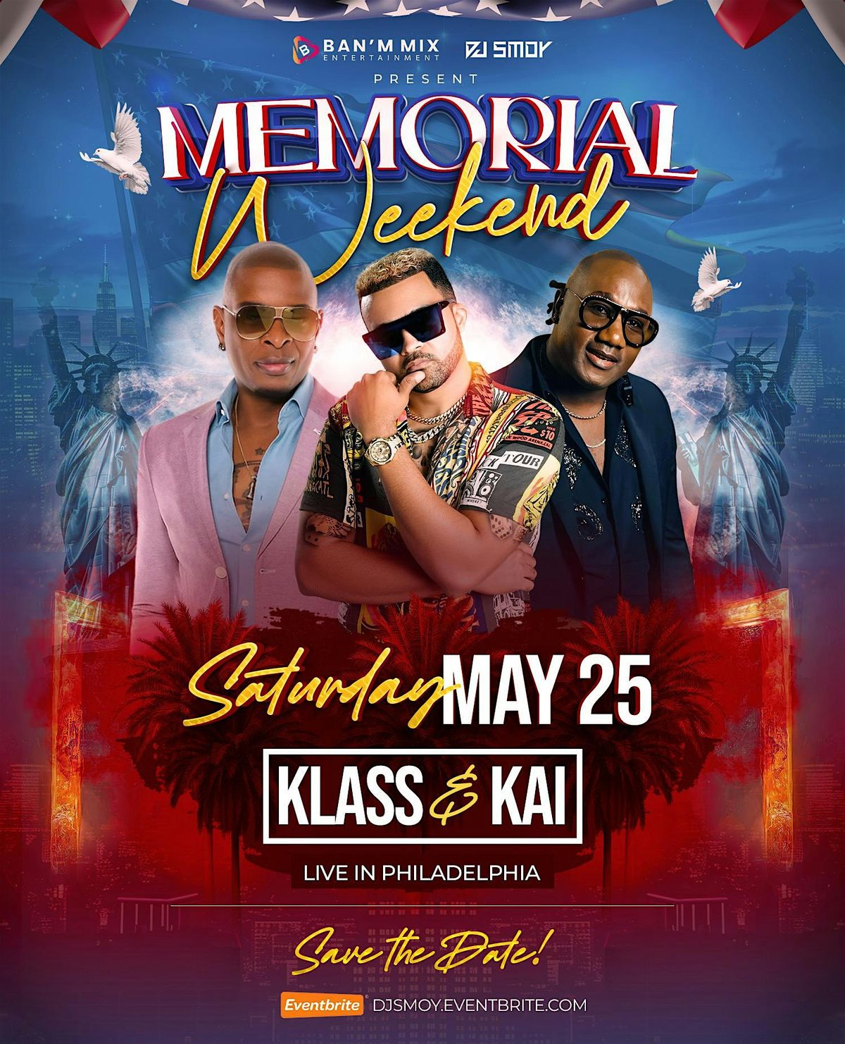 KLASS & KAI LIVE IN PHILADELPHIA ( Memorial Weekend)