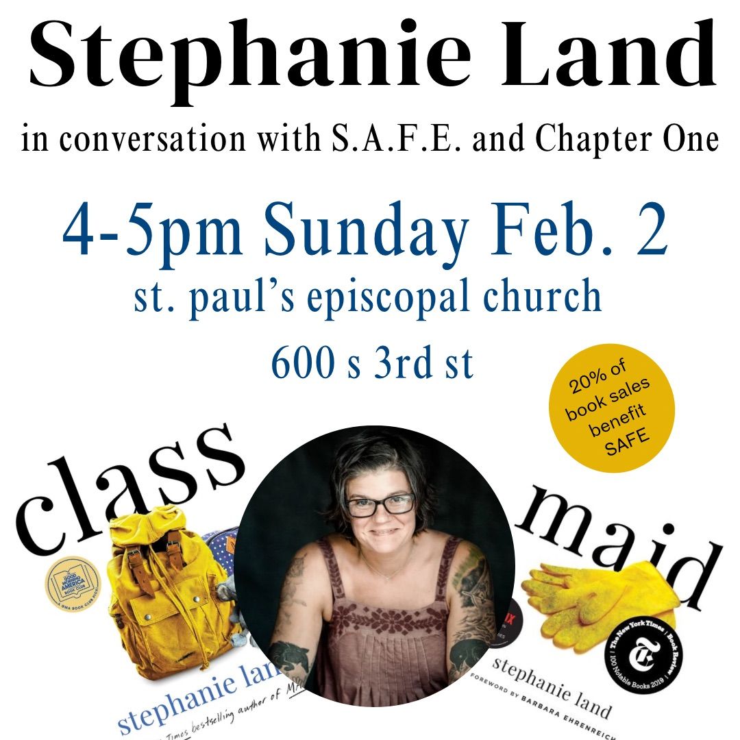 An afternoon with Stephanie Land