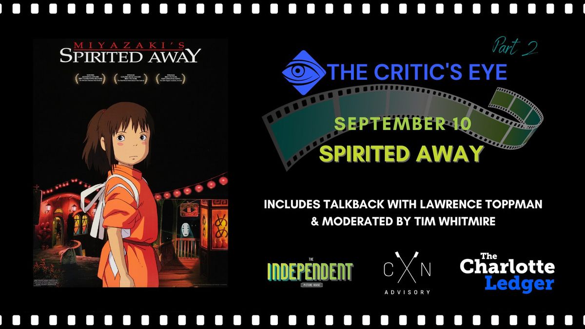 Spirited Away - Movie & Talkback