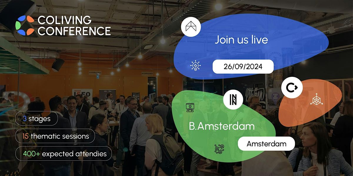 Coliving Conference 2024 (1 day - Live Event - 26\/09\/2024)