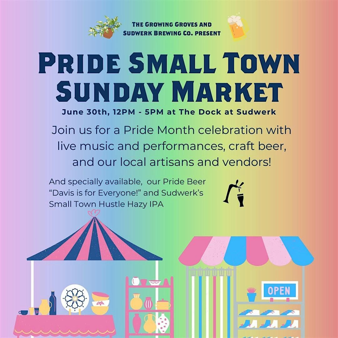 Small Town Sunday Market | Pride - Davis, CA