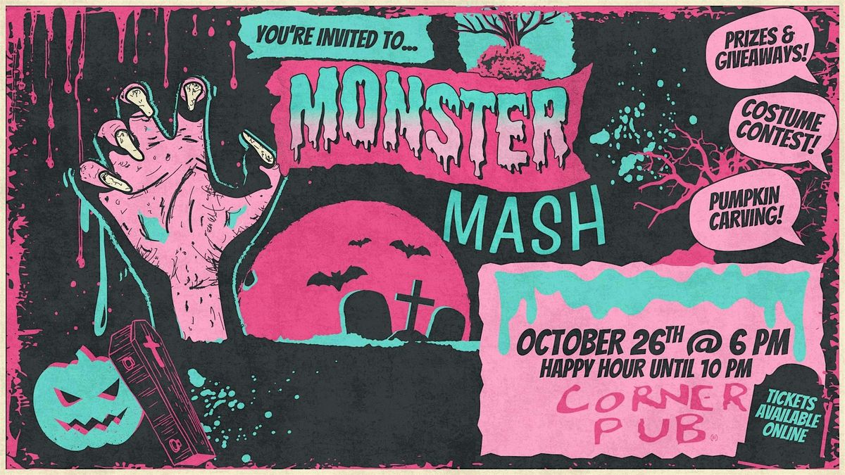 Corner Pub Downtown Monster Mash