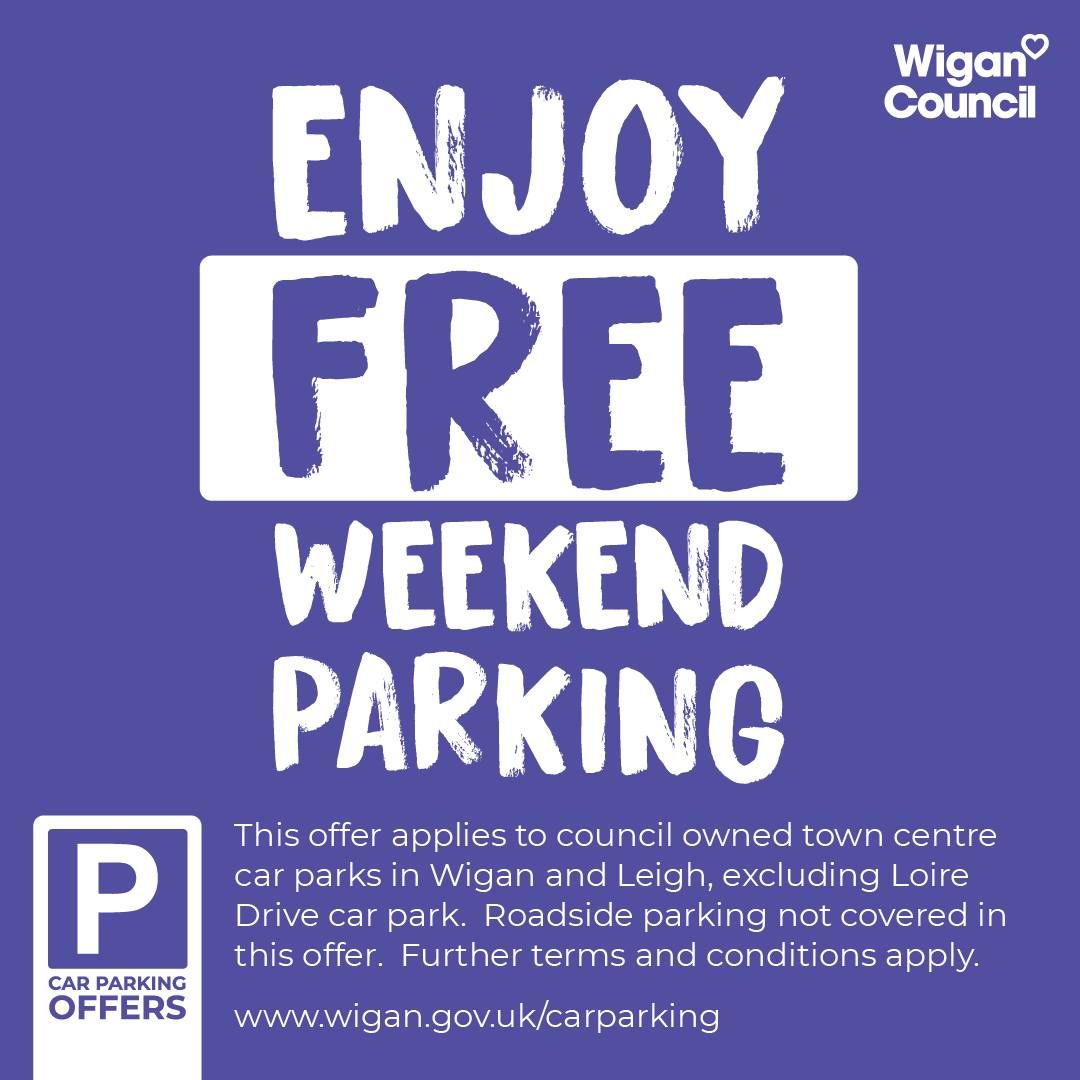 FREE Weekend Parking on Spinning Gate Shopper Car Park