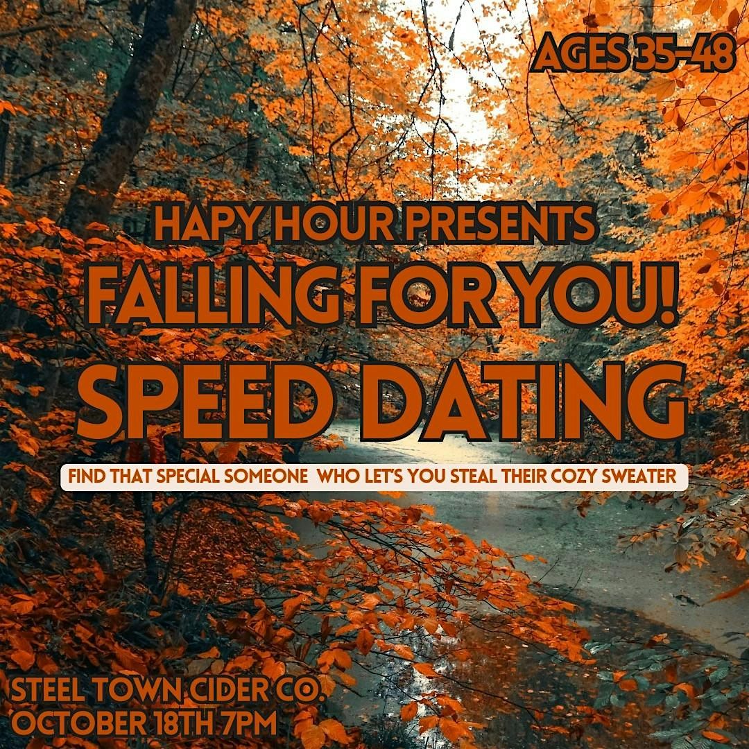 Falling for You, Speed Dating 35-48 @Steel Town Cider Co. (Hamilton)