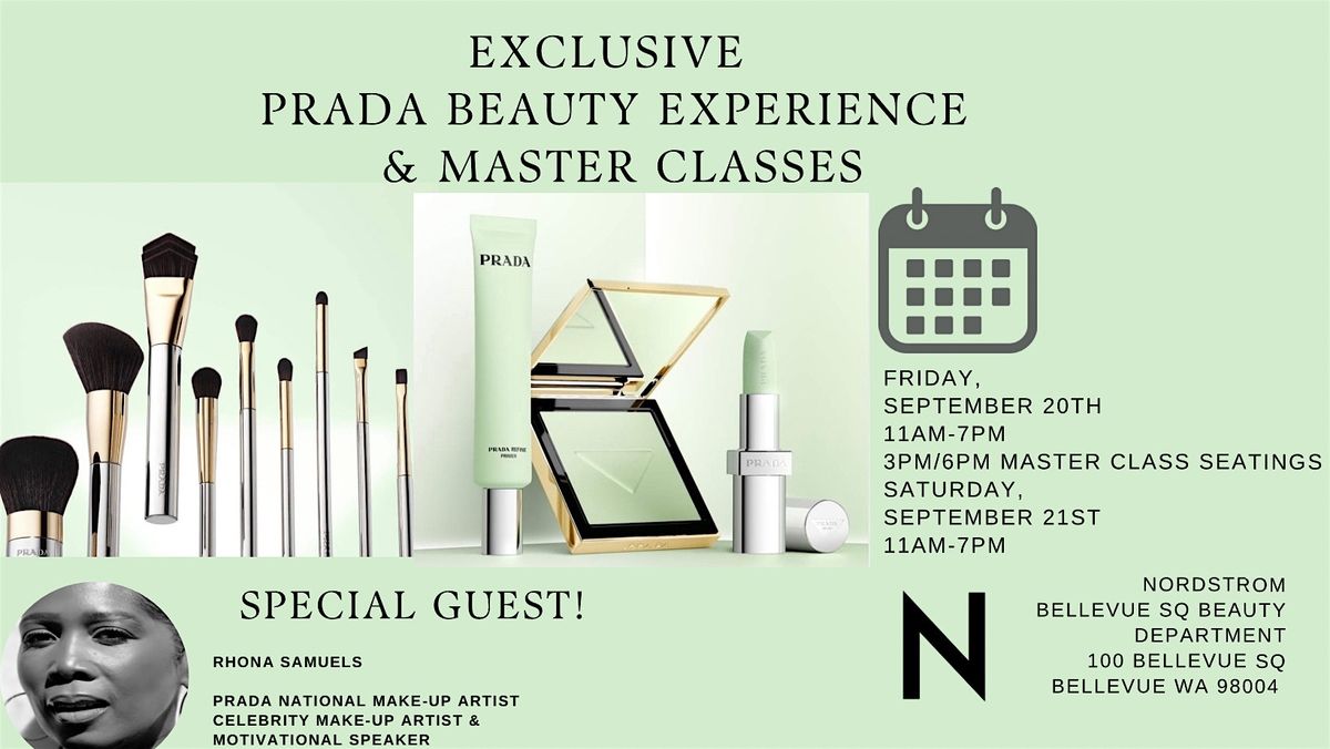 Prada Beauty Exclusive: Luxe Masterclass with Celebrity MUA Rhona Samuels